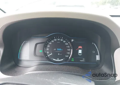 2017 Hyundai Ioniq Hybrid Sel z USA, uszkodzony, nr VIN KMHC75LC0HU047704